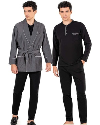 Pierre Cardin Erkek 3'lü Rob Takımı 5610 - Siyah