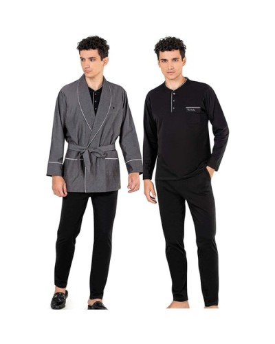 Pierre Cardin Erkek 3'lü Rob Takımı 5610 - Siyah