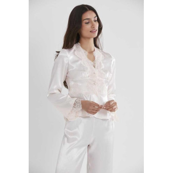 Pierre Cardin İnci 6'lı Midi Gecelik Sabahlık Gelin Çeyiz Set 6335