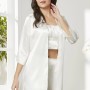 Pierre Cardin Kadife Saten 3'lü Pijama Takım 2075