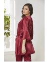Pierre Cardin Kadife Saten 3'lü Pijama Takım 2075 Pierre Cardin Kadife Saten 3'lü Pijama Takım 2075