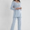 Pierre Cardin Kadın Penye Dantelli Pijama Takımı 1241 Mist
