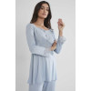 Pierre Cardin Kadın Penye Dantelli Pijama Takımı 1241 Mist