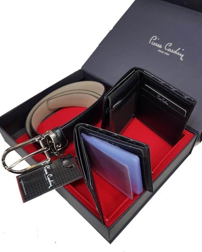 Pierre Cardin Kemer Cüzdan Kredi Kartlık 3lü Set Pierre Cardin Kemer Cüzdan Kredi Kartlık 3lü Set