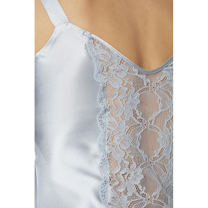 Pierre Cardin Mist Saten Dantelli 3'lü Kadın Sabahlık-Şort Takım 2480