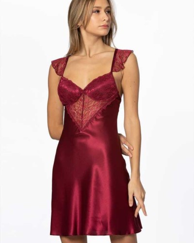 Pierre Cardin Midi Dantel Sabahlık Gecelik Set 4240 Pierre Cardin Midi Dantel Sabahlık Gecelik Set 4240