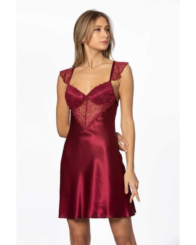 Pierre Cardin Midi Dantel Sabahlık Gecelik Set 4240 Pierre Cardin Midi Dantel Sabahlık Gecelik Set 4240