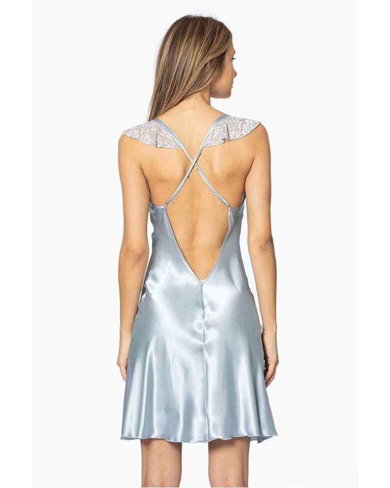 Pierre Cardin Midi Dantel Sabahlık Gecelik Set 4240 Mist