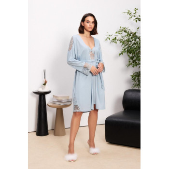 Pierre Cardin Mist 6'lı Modal Gecelik Sabahlık Çeyiz Seti 5000  