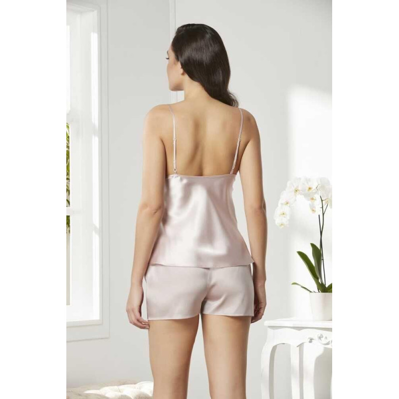 Pierre Cardin Pudra 6'lı Full Güpür Gecelik Sabahlık TK 6620