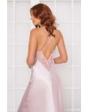 Pierre Cardin Pudra Uzun Saten Sabahlık Gecelik Set 4370 Pierre Cardin Pudra Uzun Saten Sabahlık Gecelik Set 4370