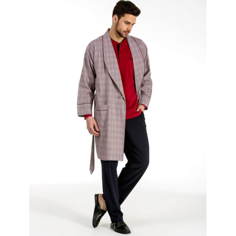 Pierre Cardin Ropdöşambr Şortlu Pijama Tkm 5540