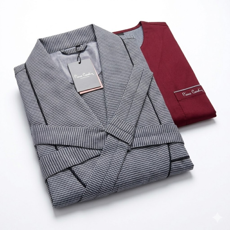 Pierre Cardin Ropdöşambr Şortlu Pijama Tkm 5540