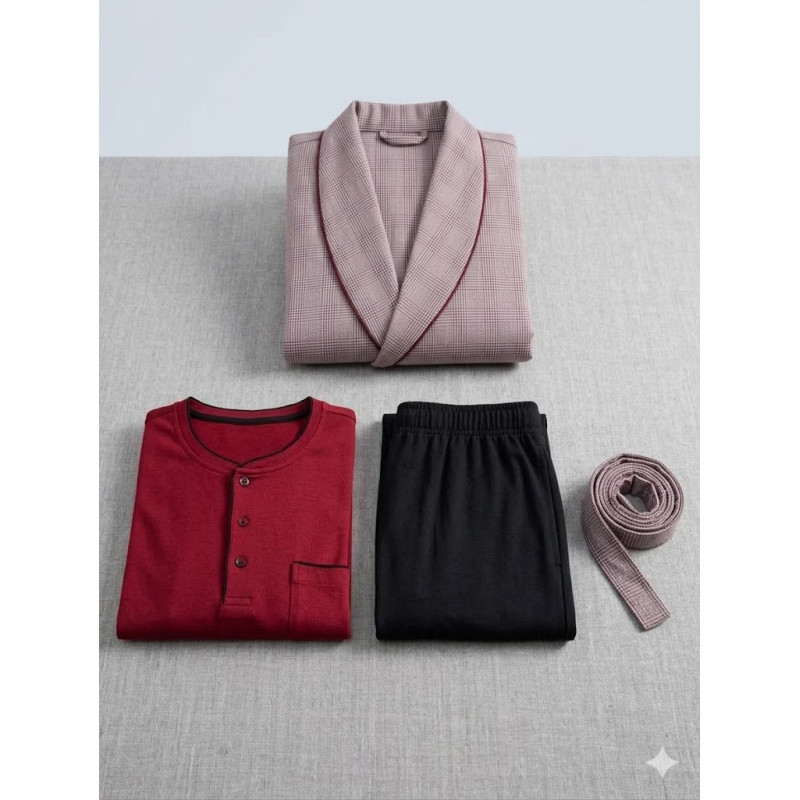 Pierre Cardin Ropdöşambr Şortlu Pijama Tkm 5540