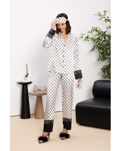 Pierre Cardin Saten Biyeli Kadın Pijama Takımı - 1300