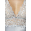 Pierre Cardin Saten Dantelli Gecelik 905 Mist