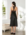 Pierre Cardin Saten Dantelli Gecelik 905 Siyah Pierre Cardin Saten Dantelli Gecelik 905 Siyah