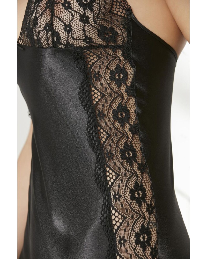 Pierre Cardin Saten Dantelli Gecelik Sabahlık Takım 4438 Pierre Cardin Saten Dantelli Gecelik Sabahlık Takım 4438