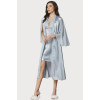 Pierre Cardin Saten Dantelli Gecelik ve Sabahlık Takımı 4375 Mist Pierre Cardin Saten Dantelli Gecelik ve Sabahlık Takımı 4375 Mist
