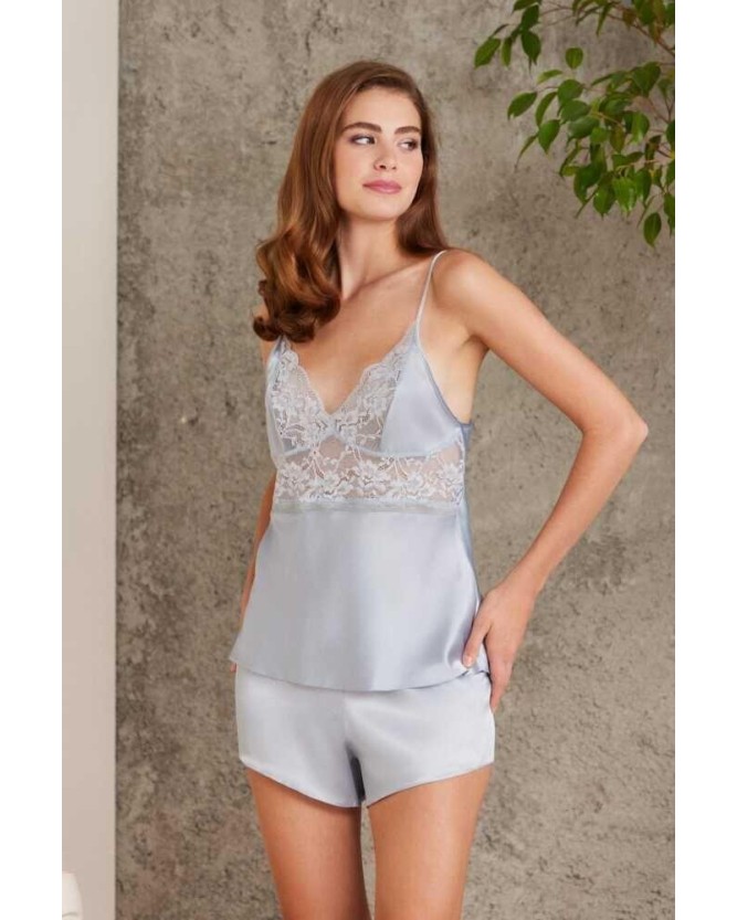 Pierre Cardin Saten Dörtlü Gelin Çeyiz Seti 7015 Mist Pierre Cardin Saten Dörtlü Gelin Çeyiz Seti 7015 Mist