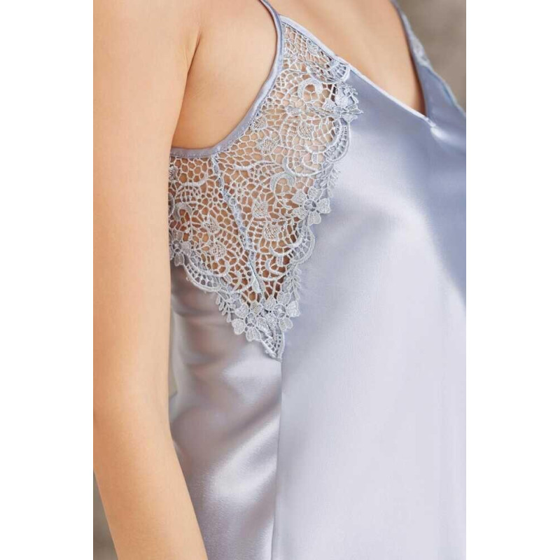 Pierre Cardin Saten Gecelik Sabahlık Pijama Şort Takım 6'lı Çeyiz Seti 6000 mist