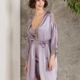 Pierre Cardin Saten Gecelik Sabahlık Pijama Şort Takım 6'lı Gelin Seti 6000 Royal