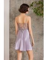 Pierre Cardin Saten Gecelik Sabahlık Pijama Şort Takım 6'lı Gelin Seti 6000 Royal