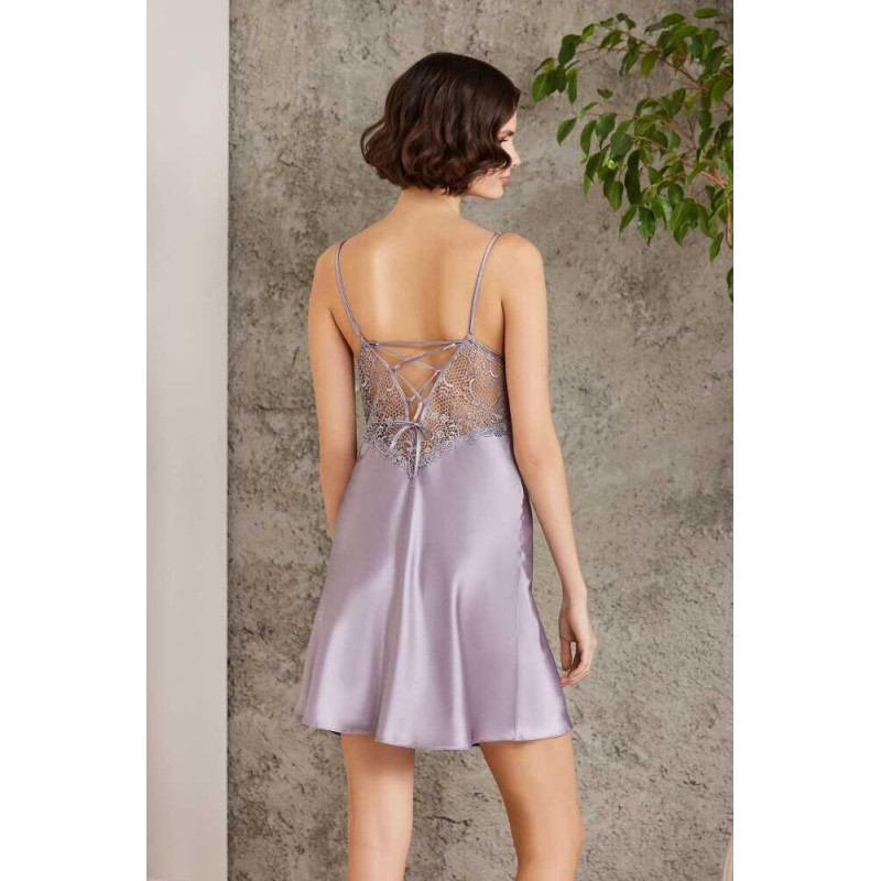 Pierre Cardin Saten Gecelik Sabahlık Pijama Şort Takım 6'lı Gelin Seti 6000 Royal