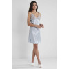 Pierre Cardin Saten Güpürlü Gecelik 624 Mist Pierre Cardin Saten Güpürlü Gecelik 624 Mist