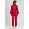 Pierre Cardin Saten Kadın Pijama Takımı 1200 Kırmızı