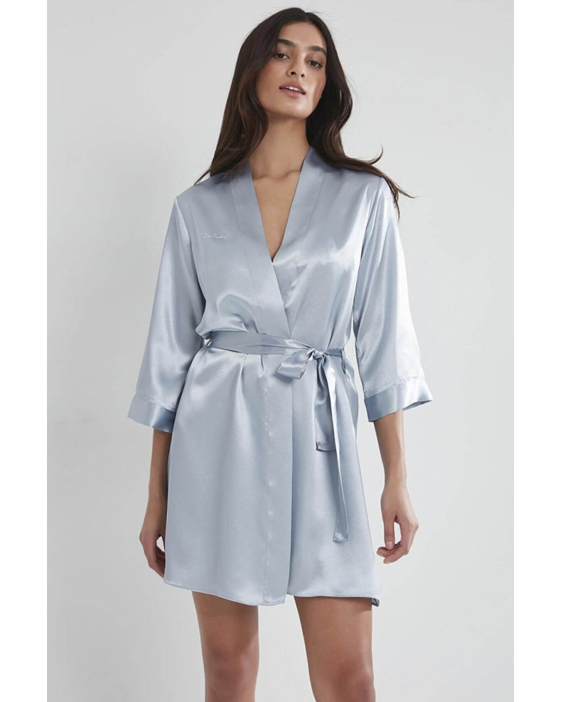 Pierre Cardin Saten Kısa Tek Sabahlık 1010 Mist Pierre Cardin Saten Kısa Tek Sabahlık 1010 Mist