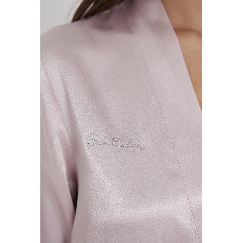 Pierre Cardin Saten Kısa Tek Sabahlık 1010 Pudra Pierre Cardin Saten Kısa Tek Sabahlık 1010 Pudra
