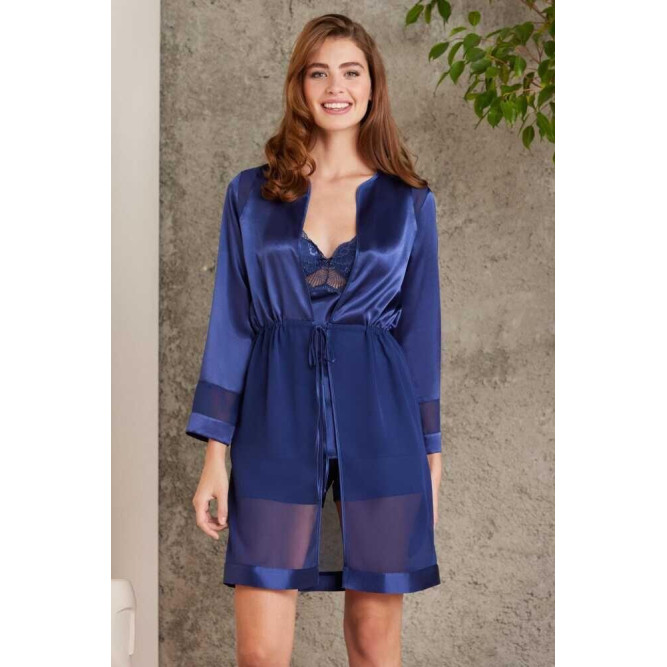 Pierre Cardin Saten Lacivert Dörtlü Gelin Çeyiz Seti 7035 Pierre Cardin Saten Lacivert Dörtlü Gelin Çeyiz Seti 7035