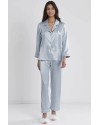 Pierre Cardin Saten Pijama Takımı 1200 Mist Pierre Cardin Saten Pijama Takımı 1200 Mist