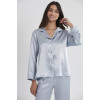 Pierre Cardin Saten Pijama Takımı 1200 Mist Pierre Cardin Saten Pijama Takımı 1200 Mist