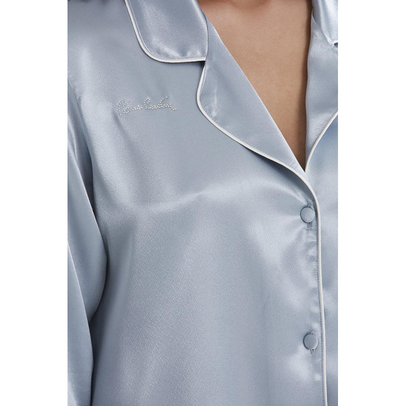 Pierre Cardin Saten Pijama Takımı 1200 Mist Pierre Cardin Saten Pijama Takımı 1200 Mist