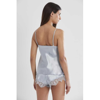 Pierre Cardin Saten Mist 3lü Kimono Şort Takımı 2490 