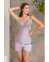 Pierre Cardin Saten Royal Dörtlü Gelin Çeyiz Seti 7035 