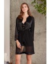 Pierre Cardin Saten Siyah Dörtlü Gelin Çeyiz Seti 7035 Pierre Cardin Saten Siyah Dörtlü Gelin Çeyiz Seti 7035