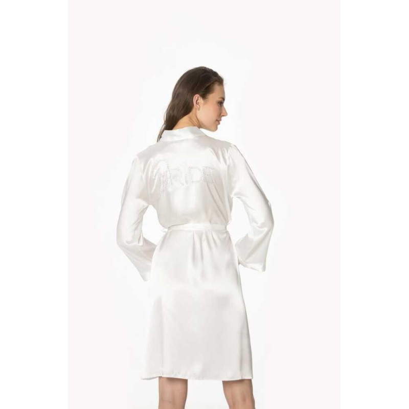 Pierre Cardin Saten Taşlı Bride Gelin Sabahlık 1000 Pierre Cardin Saten Taşlı Bride Gelin Sabahlık 1000