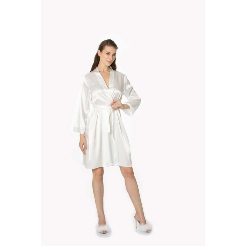 Pierre Cardin Saten Taşlı Bride Gelin Sabahlık 1000 Pierre Cardin Saten Taşlı Bride Gelin Sabahlık 1000