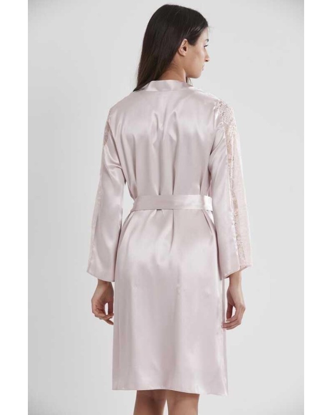 Pierre Cardin Pudra Sütyen Kaplı Sabahlık Gecelik 4025 Pierre Cardin Pudra Sütyen Kaplı Sabahlık Gecelik 4025