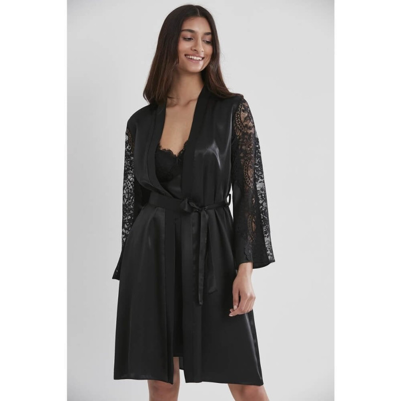 Pierre Cardin Sütyen Kaplı Sabahlık Gecelik 4025