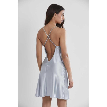 Pierre Cardin Sütyen Kaplı Sabahlık Gecelik 4025 Mist