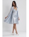 Pierre Cardin Sütyen Kaplı Sabahlık Gecelik 4025 Mist Pierre Cardin Sütyen Kaplı Sabahlık Gecelik 4025 Mist
