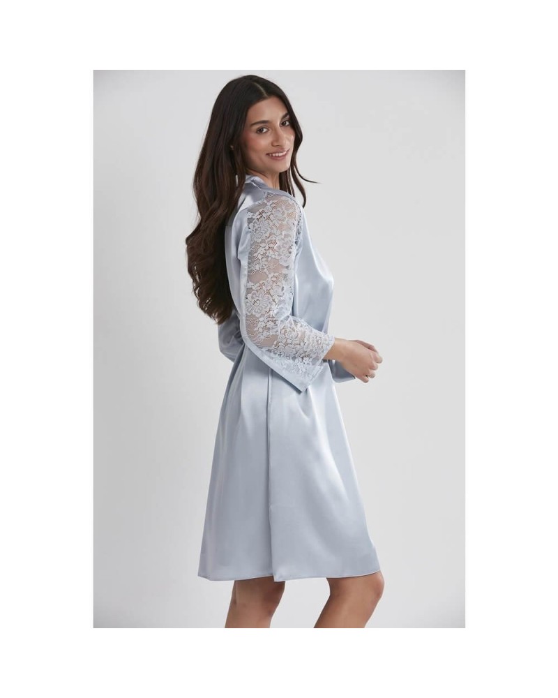 Pierre Cardin Sütyen Kaplı Sabahlık Gecelik 4025 Mist Pierre Cardin Sütyen Kaplı Sabahlık Gecelik 4025 Mist
