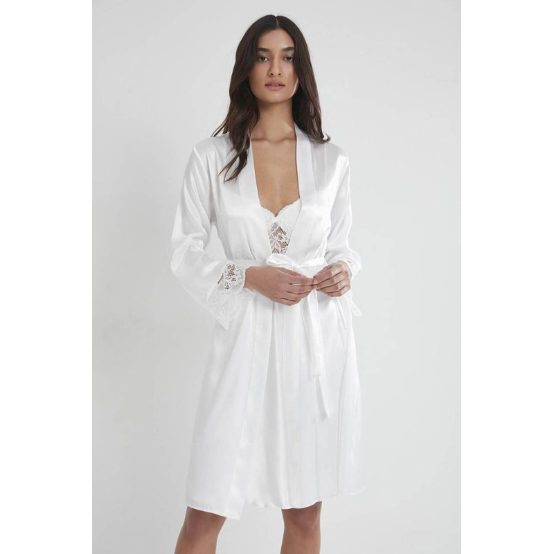 Pierre Cardin Sütyen Kaplı Sabahlık Gecelik Set 4265