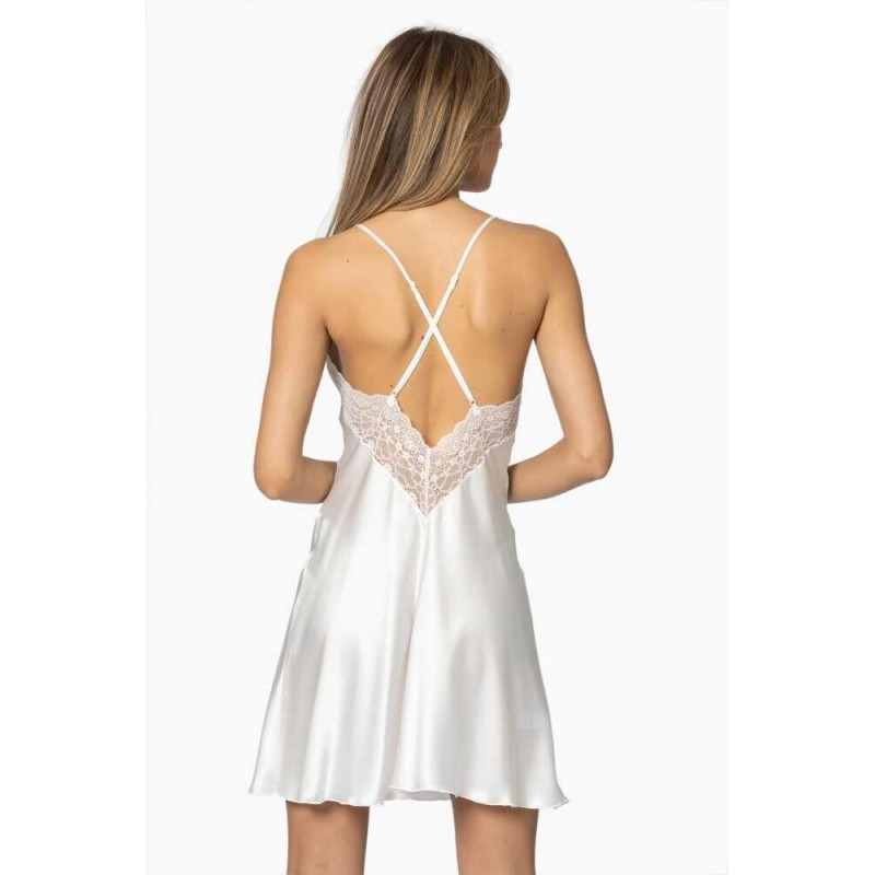 Pierre Cardin Sütyen Kaplı Ekru Sabahlık Gecelik Set 4285