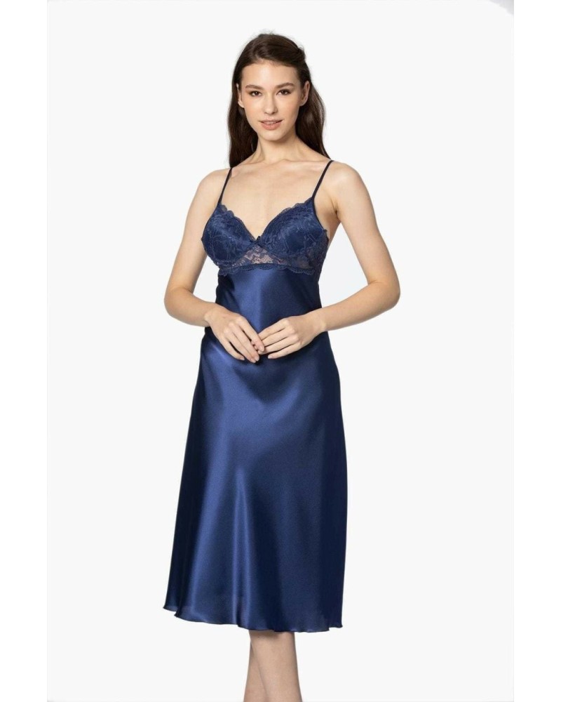 Pierre Cardin Uzun Saten Sabahlık Gecelik Set 4370 Pierre Cardin Uzun Saten Sabahlık Gecelik Set 4370