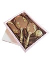 Saraylı Gold Papatya Ayna Fırça Tuvalet Tkm 101